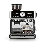 BEEM ESPRESSO-GRIND-EXPERT Premium Espresso-Siebträgermaschine mit Mahlwerk |...