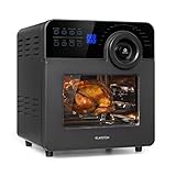 Klarstein AeroVital Cube Chef Heißluftfritteuse - 1700 W Heissluftfriteuse, Airfryer mit...