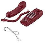 Hoteltelefon Hotel Familienschreibtisch ohne Anrufer-ID Phoneb Vintage Wand...