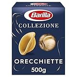 Barilla Collezione Orecchiette Pasta aus hochwertigem Hartweizen immer al dente, 12er Pack...