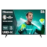 Hisense 43E6NT 108cm (43 Zoll) Fernseher, 4K UHD Smart TV, Precision Colour, HDR, Dolby...