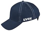 Uvex U-Cap Sport Anstoßkappe - Langer Schirm - Navy - 60-63 cm 60-63 cm