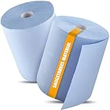 PLS GROUP® 2x Papierrolle Werkstatt | 3-lagige Putztuchrolle 1000 Blatt |...