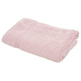 Luxus Super Weich saugfähig Bambus Badezimmer Leinen Badetuch 70 x 140 cm – Pink