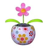 Wackelfigur Blume, Solar Tanzende Blume Solarblume Wackelfigur Wackelblume Solar...