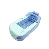 Inflatable Badewanne,Lightakai PVC Inflatable Bathtub Aufblasbare Tragbare...