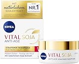 NIVEA VITAL SOJA Anti-Age Straffende Tagespflege LSF 15, straffende Gesichtspflege für...