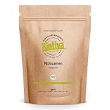 Flohsamen Bio 1kg, ganz - 1000g - 99% Reinheit - Laktosefrei, Glutenfrei, vegan...