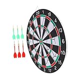 CLISPEED 1 Set Dartscheibe Spielzeug Für Indoor Indoor Dart Dartscheibe Beflockung...