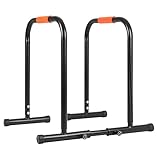 Panana Dip Barren Fitness Dip Station Parallettes Push Up Dip-Ständer Einstellbare Höhe...