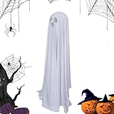 Halloween Stoff Geisterlicht,Halloween Leuchtender Geist,Gruseliges LED-Licht Stehender...