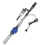 NICREW Mulmsauger Aquarium Elektrisch, Kies Reiniger Siphon Staubsauger...