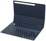 Samsung Book Cover Keyboard Slim EF-DT730 für das Galaxy Tab S7+ | Tab S7 FE, Black, 12,4...