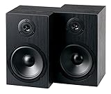 McGrey BSS-265 BK 6,5' HiFi Regallautsprecher - 1 Paar Boxen - 40Watt (RMS) -...