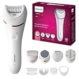 Philips Epilierer Series 8000 5 in 1 Rasierer für Frauen, Trimmer, Pediküre und...