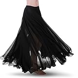 ROYAL SMEELA Bauchtanz Rock ATS Voile Flamenco Rock Damen Tanzrock Chiffon...