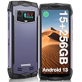 DOOGEE Smini Outdoor Handy ohne Vertrag Android 13, Helio G99 15GB+256GB /2TB Erweiterbar...