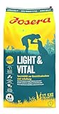 JOSERA Light & Vital (1 x 12,5 kg) | Hundefutter mit niedrigem Fettgehalt | Super Premium...