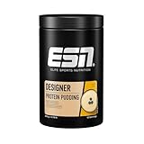 ESN Designer Protein Pudding, Vanilla Cream, 360 g, Pudding-Pulver zum Anrühren, bis zu...