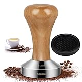 Espresso Tamper, hicoosee 51mm Kaffee Tamper aus Edelstahl Espresso Stempel für...