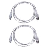 SHERDIMAT 2X 1.5M USB zu IEEE 1394 4 Pin Firewire DV Adapterkabel Konverter FÜR PC Kamera