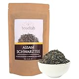 Assam Schwarzer Tee Lose 100g, Second Flush Schwarztee, Ostfriesentee Kräftig...