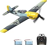 VOLANTEXRC RC Flugzeug Messerschmitt BF-109, 4CH Ferngesteuertes Flugzeug RTF,...