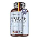 Kulturen Komplex mit 60 Mrd. KBE - 20 Bakterienstämme und Bio Inulin -120...