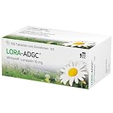 Lora ADGC® - 100 Stück - Antiallergikum zur Behandlung von Allergiebeschwerden wie...