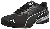 PUMA Herren Tazon 6 FM Laufschuhe, Black Silver, 44.5 EU