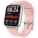 Smartwatch Damen Herren, 2022 Fitnessuhr 1.69' Smart Watch Fitness Tracker Uhr mit...