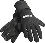 Cressi Black Neoprene Gloves Resilient 3mm - Tauchhandschuh aus Weichem 3 mm...