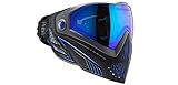 Dye i5 Paintball Maske, Mehrfarbig (Storm Black/Blue), One Size