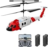 BOCGRCTY RC-Hubschrauber, RC-Hubschrauber mit HD-Kamera, 6-Achsen-Gyroskop,...