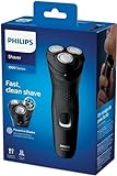 Philips S1332/41 Elektrischer Rasierer Serie 1000 mit Präzisionstrimmer