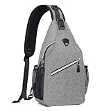 MOSISO Brusttasche Sling Bag Sling Rucksack Schulterrucksack,Polyester Multipurpose...