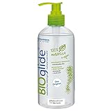 JOYDIVISION Original BIOglide neutral – BIO Gleitgel im Pumpspender, 500 ml