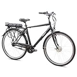 TRETWERK - 28 Zoll E-Bike Herren Pedelec - Mystic schwarz - E-Citybike...