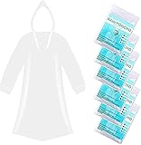 ODSPTER Regenponcho - Regencape Einmal für Damen und Herren 6 Stück Regen Ponchos -...