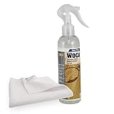 Woca Gerbsäurefleckenspray 0,25 Liter inkl. Trevendo® Microfasertuch