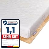 Newentor® Matratzen Topper 180x200cm H4 H5 Hart, Matratzentopper 180x200 Gel...