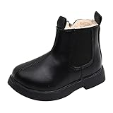 Kleinkindstiefel und Mädchen Wasserarme Stiefeletten Seitlicher Reißverschluss Booties...