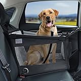 Hundeautositz für Haustiere - Auto-Hundesitz Transporttasche mit Gurt für...