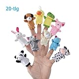 Willingood Finger Plüschtier [20-TLG] Mitgebsel | Kindergeburstagen | Gastgeschenke für...