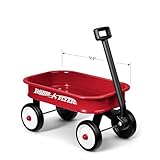 Radio Flyer Toy Wagon, Steel, Red, Small