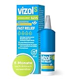 Vizol S 0,21% Fast Relief Augentropfen10 ml lindern sofort und wirksam leichte...