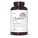 b'sain L-Arginin Kapseln 750 mg. 370 vegane Kapseln und 3000mg pro Tagesdosis....