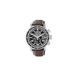 Citizen Herren Chronograph Quarz Uhr mit Leder Armband CA0641-24E