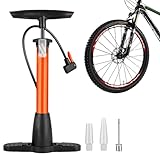 Fahrradpumpe Standluftpumpe 160PSI mit Multifunktionsdüse | Fahrradausrüstung, Luftpumpe...