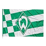 Unbekannt SV Werder Bremen Fahne/Hissfahne ** Raute ** 100x150 mit 2 Ösen